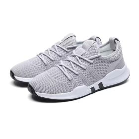 Men's casual and comfortable breathable shoes running shoes sports shoes students lightweight wild running shoes