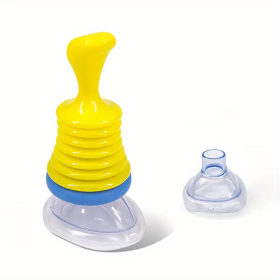 1pc Choking Rescue Device; Household Essentials; Choking Emergency Device For Adults Kids (Quantity: 1, Color: YELLOW)