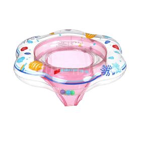 Baby Swimming Float,Inflatable Swimming Ring with Float Seat for 6-36 Months Children (Color: Pink)