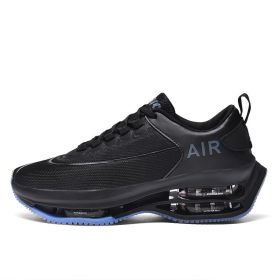 New Air Running Shoes Man Brand Cushion Jogging Shoes Athletic Training Sport Sneakers Men's Lightweight Walking Shoes Mesh Shoe (Color: 399 black, size: 41)