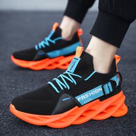 Mesh Blade Shoes Men Lace Up Cushion Running Shoes Super Light Sports Trainers Flying Male Breathable Hombre Tenis Homme Shoes (Color: 133, size: 43)