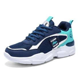 2022 New Kids Running Shoes Breathable Mesh Boys Sneakers Lightweight Children Sport Shoes Fashion Girls Tennis Sneakers (Color: Moonlight, size: 28)