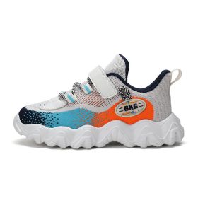 Kids Running Sneakers Breathable Children Sport Shoes Air Mesh Tenis Infantil Boy Basket Footwear Summer Girls Chaussure Enfant (Color: White kids shoes, size: 12.5)