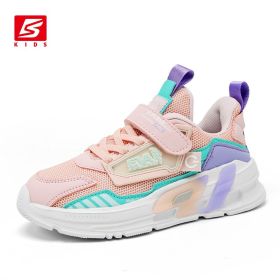 New Spring Autumn Kids Teens Sneakers Shoes for Girls Sport Child Leisure Tenis Infantil Casual Fashion Running Shoes Boy 28-38 (Color: 424503-FZ, size: 38)