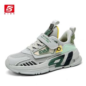 New Spring Autumn Kids Teens Sneakers Shoes for Girls Sport Child Leisure Tenis Infantil Casual Fashion Running Shoes Boy 28-38 (Color: 424503-HL, size: 31)