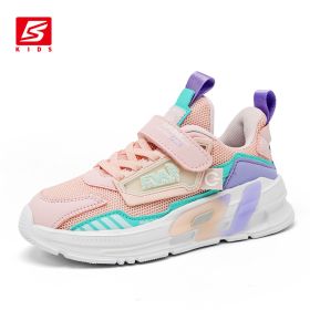 New Spring Autumn Kids Teens Sneakers Shoes for Girls Sport Child Leisure Tenis Infantil Casual Fashion Running Shoes Boy 28-38 (Color: 424503-FZ, size: 29)