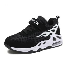 Kids Sneakers Boys Super Light Air Cushion Running Shoes Casual Outdoor Breathable Anti-slippery Sports Shoes Soft Jogging Flats (Color: white kids sneakers, size: 11.5)