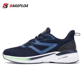 Sneaker Comfortable Running Shoes Breathable Knit Mesh Tenis Sneaker Light Shock Absorption Casual Shoes Baasploa 2022 New (Color: 114108-SL, size: 43)