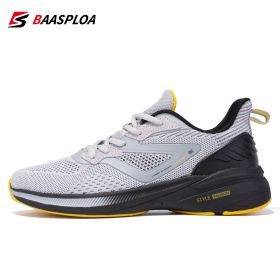 Sneaker Comfortable Running Shoes Breathable Knit Mesh Tenis Sneaker Light Shock Absorption Casual Shoes Baasploa 2022 New (Color: 114108-QH, size: 41)